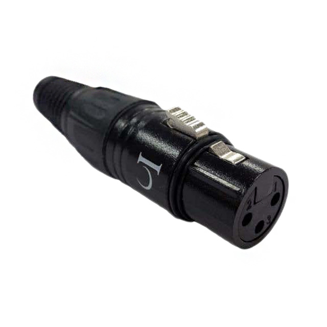 Picture of IO-XLR3-M-BK  