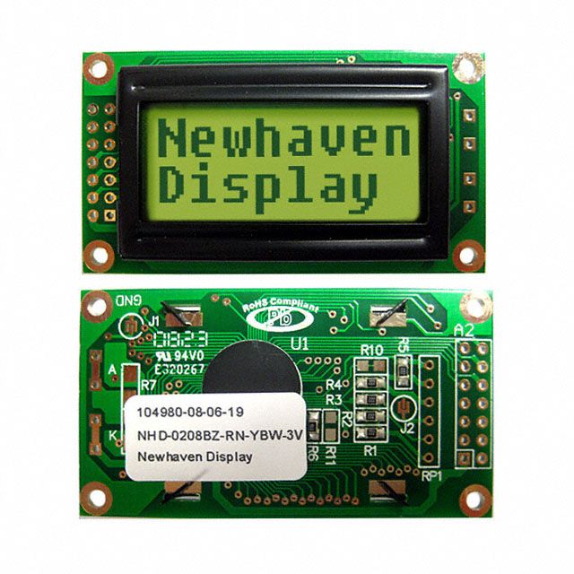 Picture of NHD-0208BZ-RN-YBW-3V