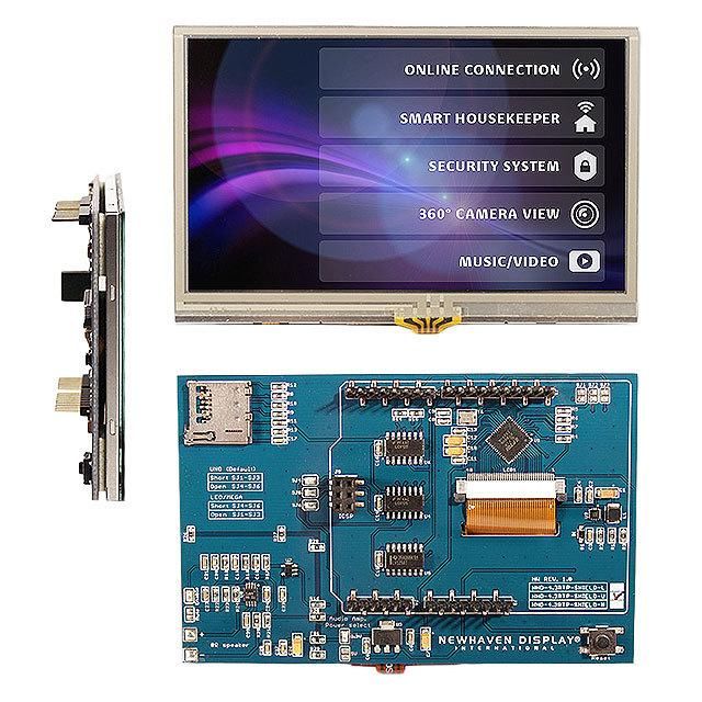 Picture of NHD-4.3RTP-SHIELD-V